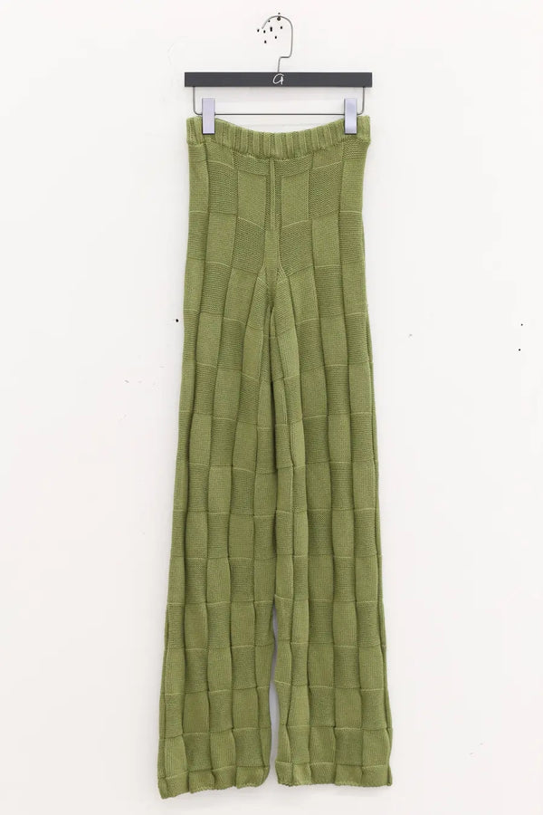 BASERANGE Konark trousers TRKON-CO-AU23 green